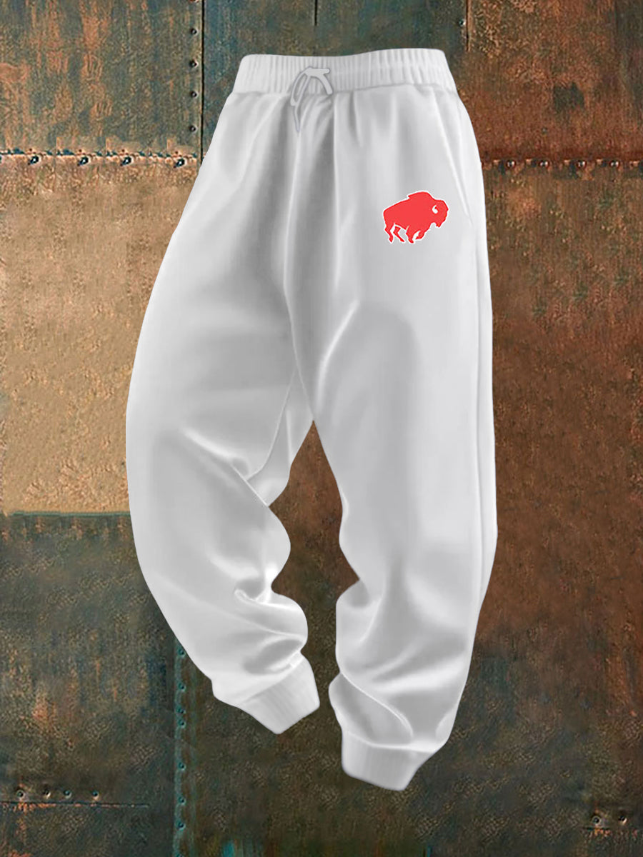 Men's Football Fans Lovers Gameday Casual Pants