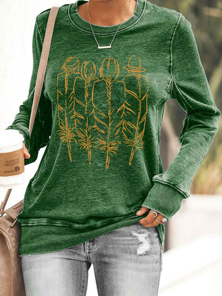 Women's orange shirt indigenous sweatshirts