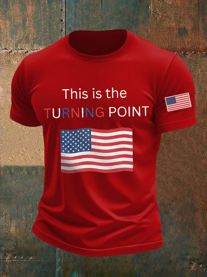Men's This Is The Turning Point Printed T-shirt
