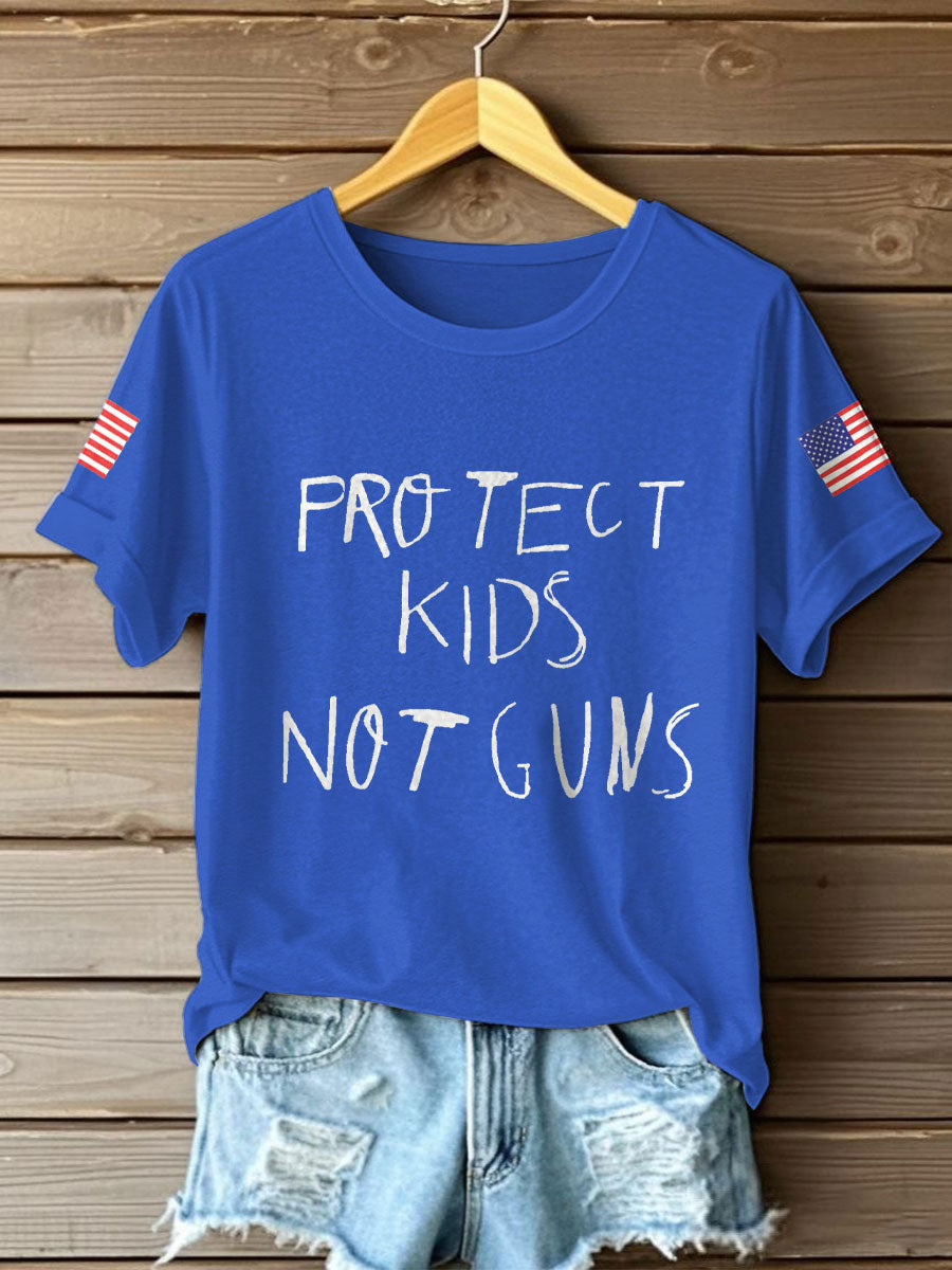 Women's End Gun Violence Printed T-Shirt