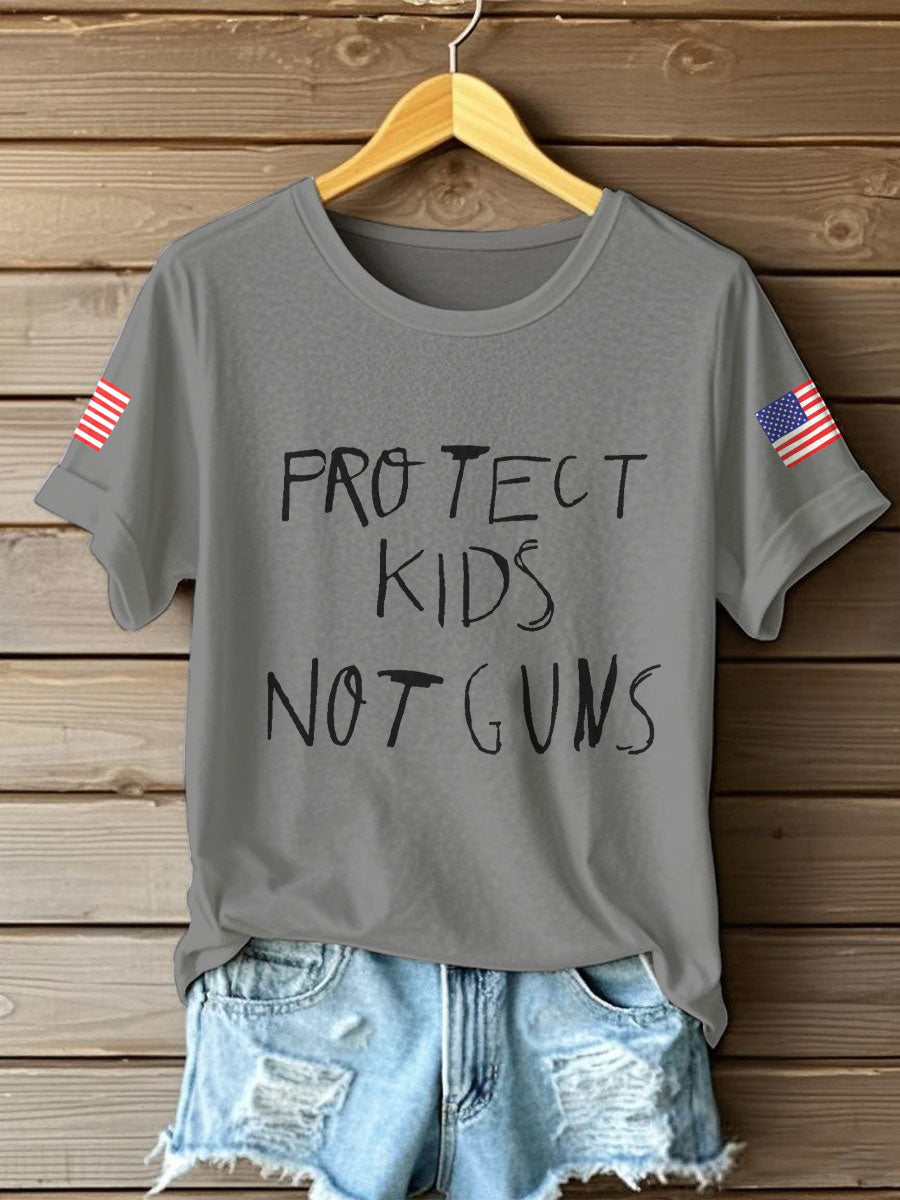Women's End Gun Violence Printed T-Shirt