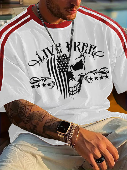 Men's Live Free Printed T-Shirt