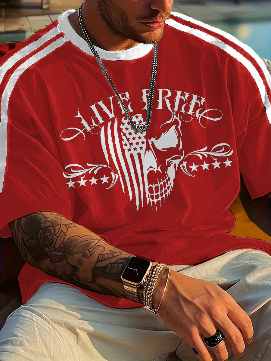 Men's Live Free Printed T-Shirt