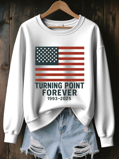 Women's Turning Point Forever Print Sweatshirt