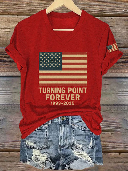 Women's Turing Point Rip Printed T-Shirt