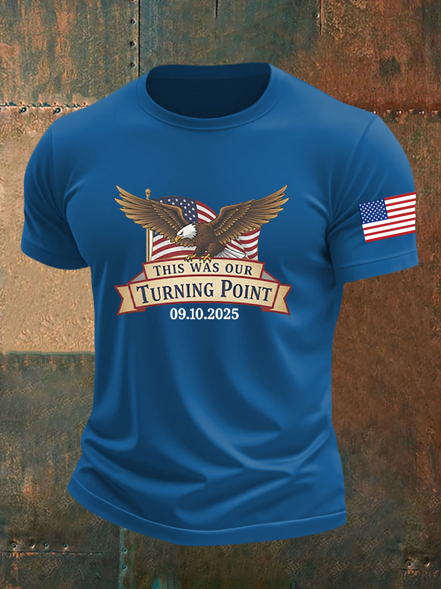 Men's Freedom Is Not Free R.I.P Charlie Kirk Short Sleeve T-shirt