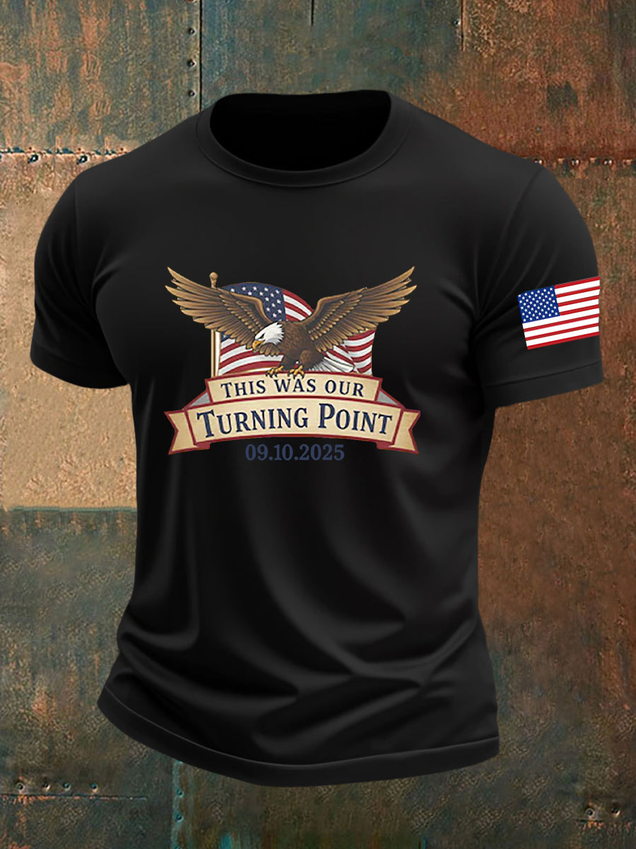 Men's Freedom Is Not Free R.I.P Charlie Kirk Short Sleeve T-shirt