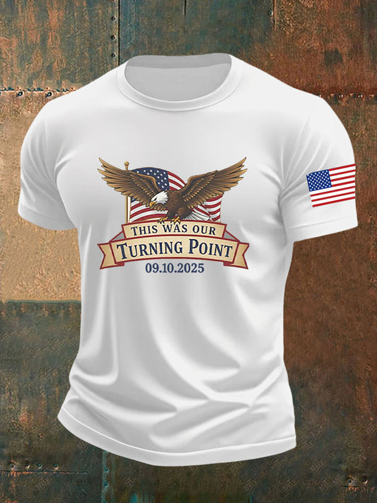 Men's Freedom Is Not Free R.I.P Charlie Kirk Short Sleeve T-shirt