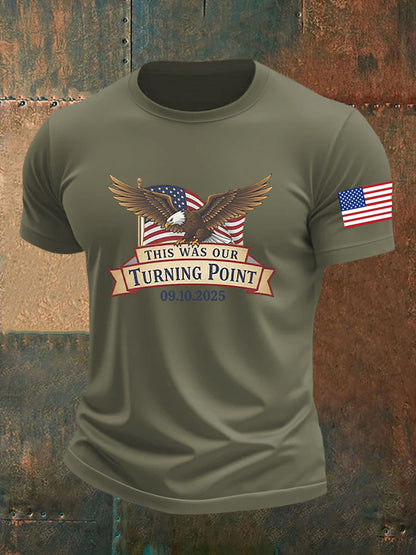 Men's Freedom Is Not Free R.I.P Charlie Kirk Short Sleeve T-shirt