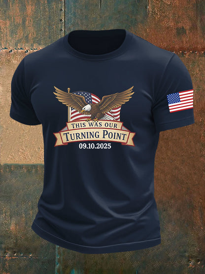 Men's Freedom Is Not Free R.I.P Charlie Kirk Short Sleeve T-shirt