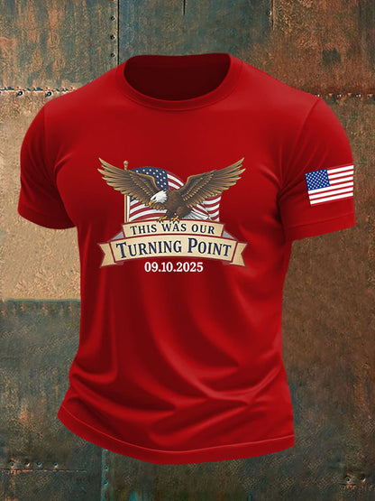 Men's Freedom Is Not Free R.I.P Charlie Kirk Short Sleeve T-shirt