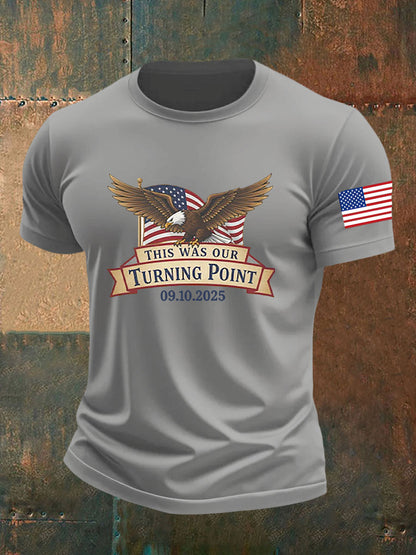 Men's Freedom Is Not Free R.I.P Charlie Kirk Short Sleeve T-shirt