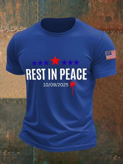 Men's rest in peace T-shirts