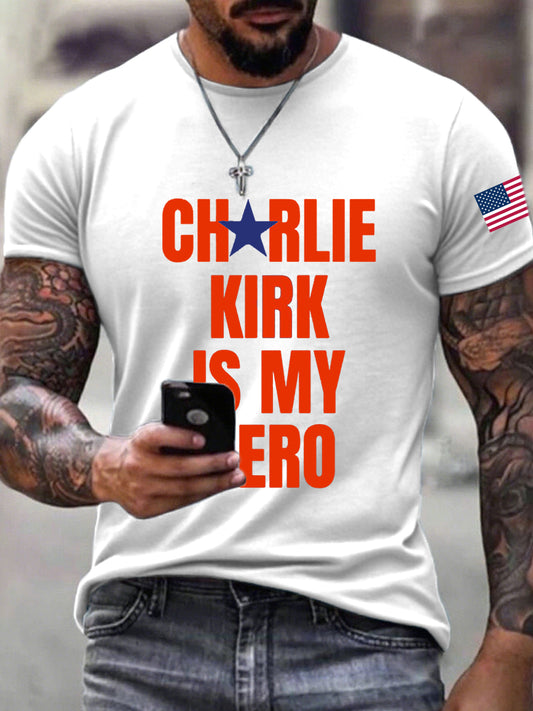 Men's My Hero Print T-Shirt