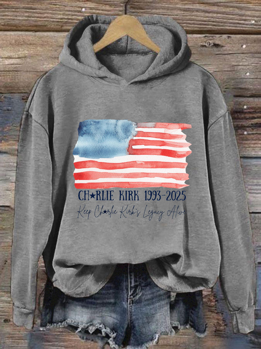 Women's This Is Our Turning Point Printed Casual Hoodie