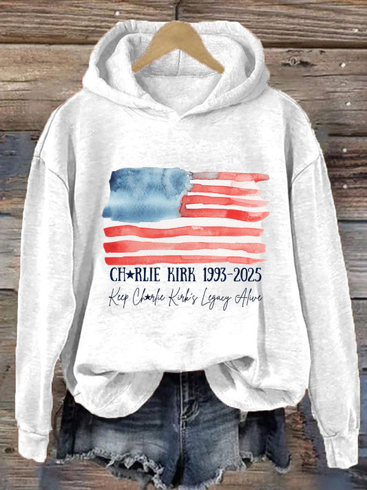 Women's This Is Our Turning Point Printed Casual Hoodie