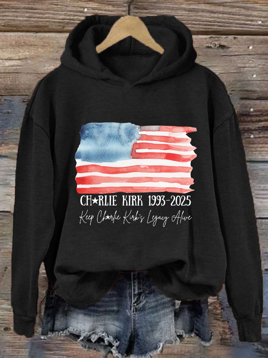 Women's This Is Our Turning Point Printed Casual Hoodie