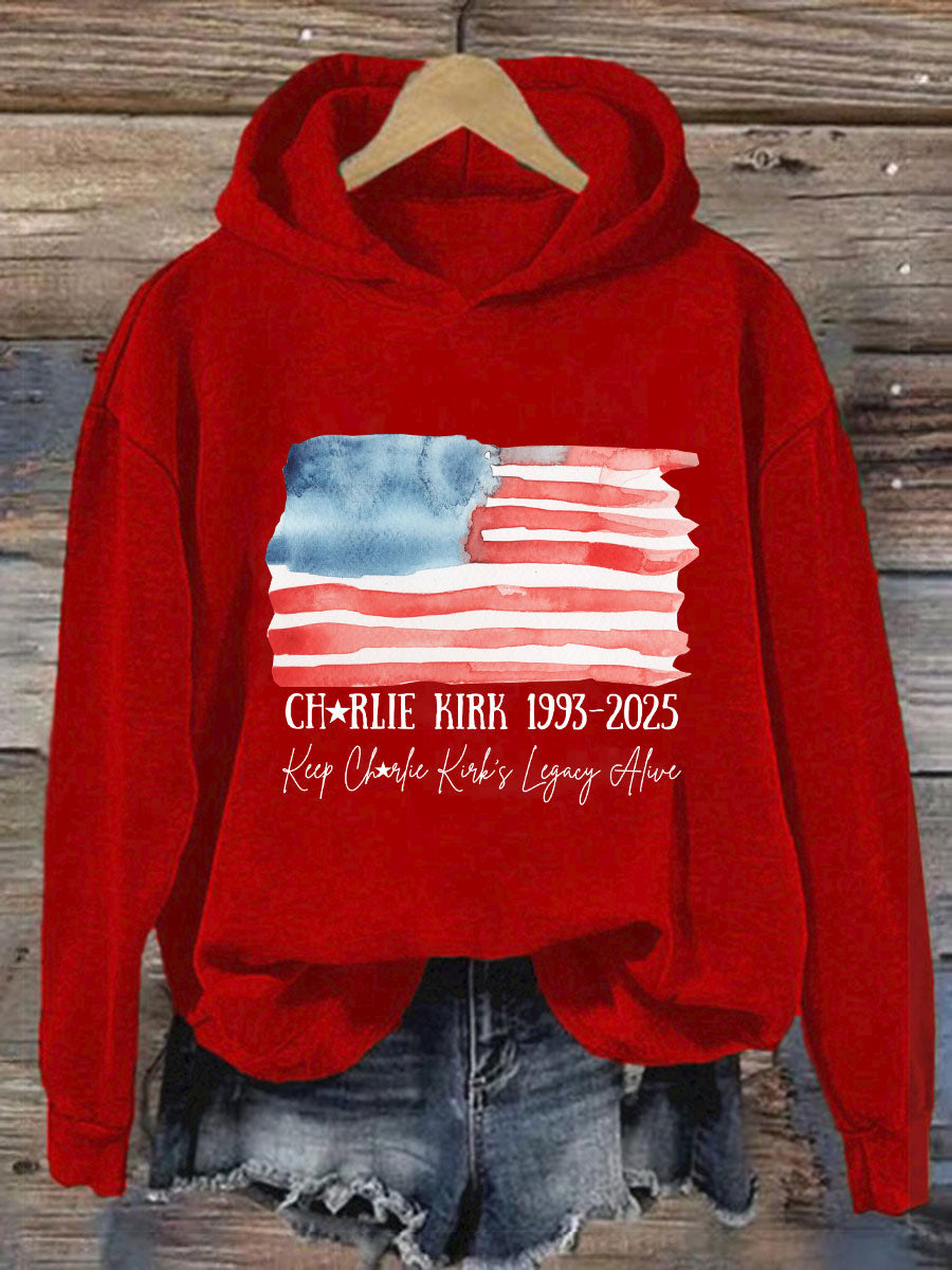 Women's This Is Our Turning Point Printed Casual Hoodie