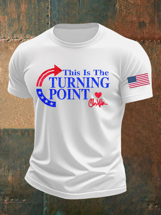 Men's This Is The Turning Point Printed T-shirt
