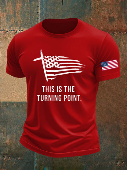 Men's This Is The Turning Point Printed T-shirt