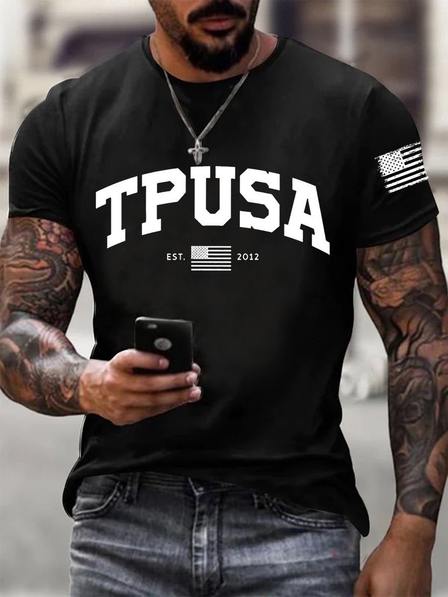 Men's Tpusa Short-sleeved T-shirt