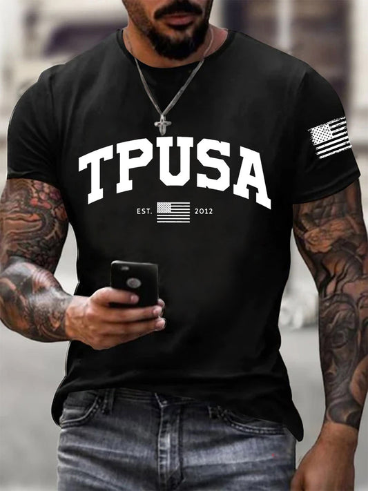 Men's Tpusa Short-sleeved T-shirt