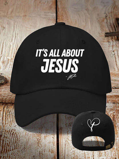 It's all about Jesus ck neutral hats