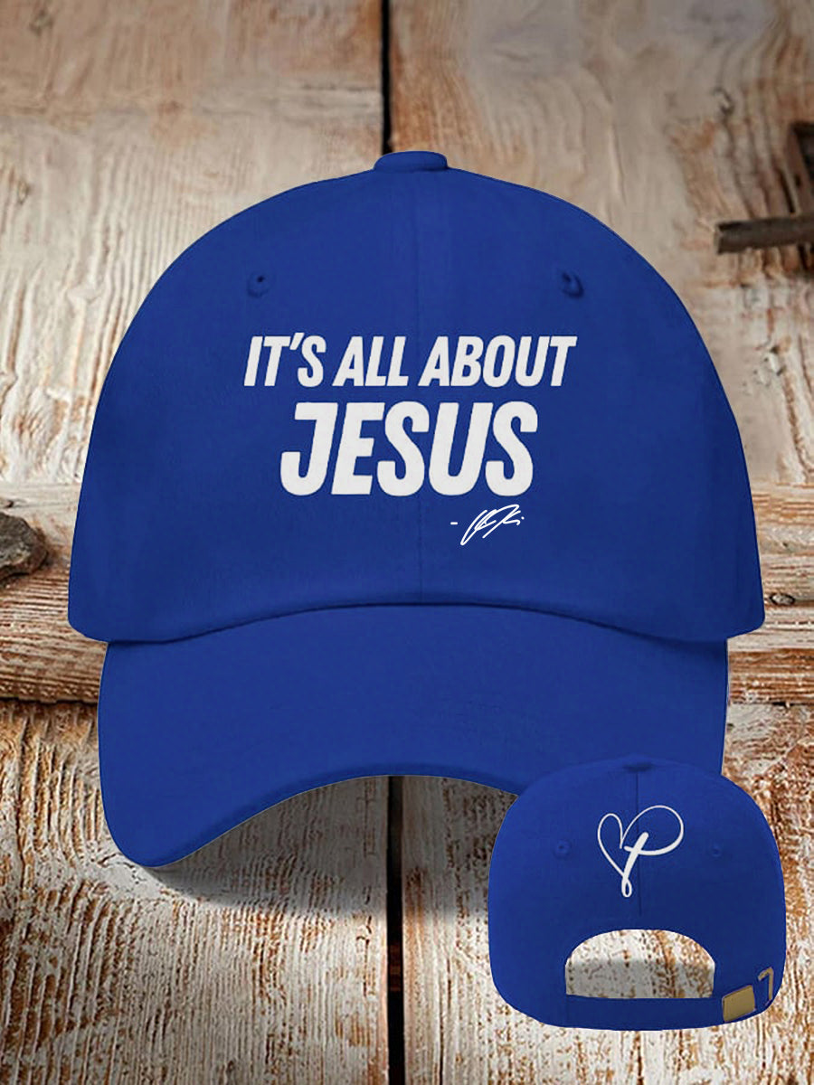 It's all about Jesus ck neutral hats