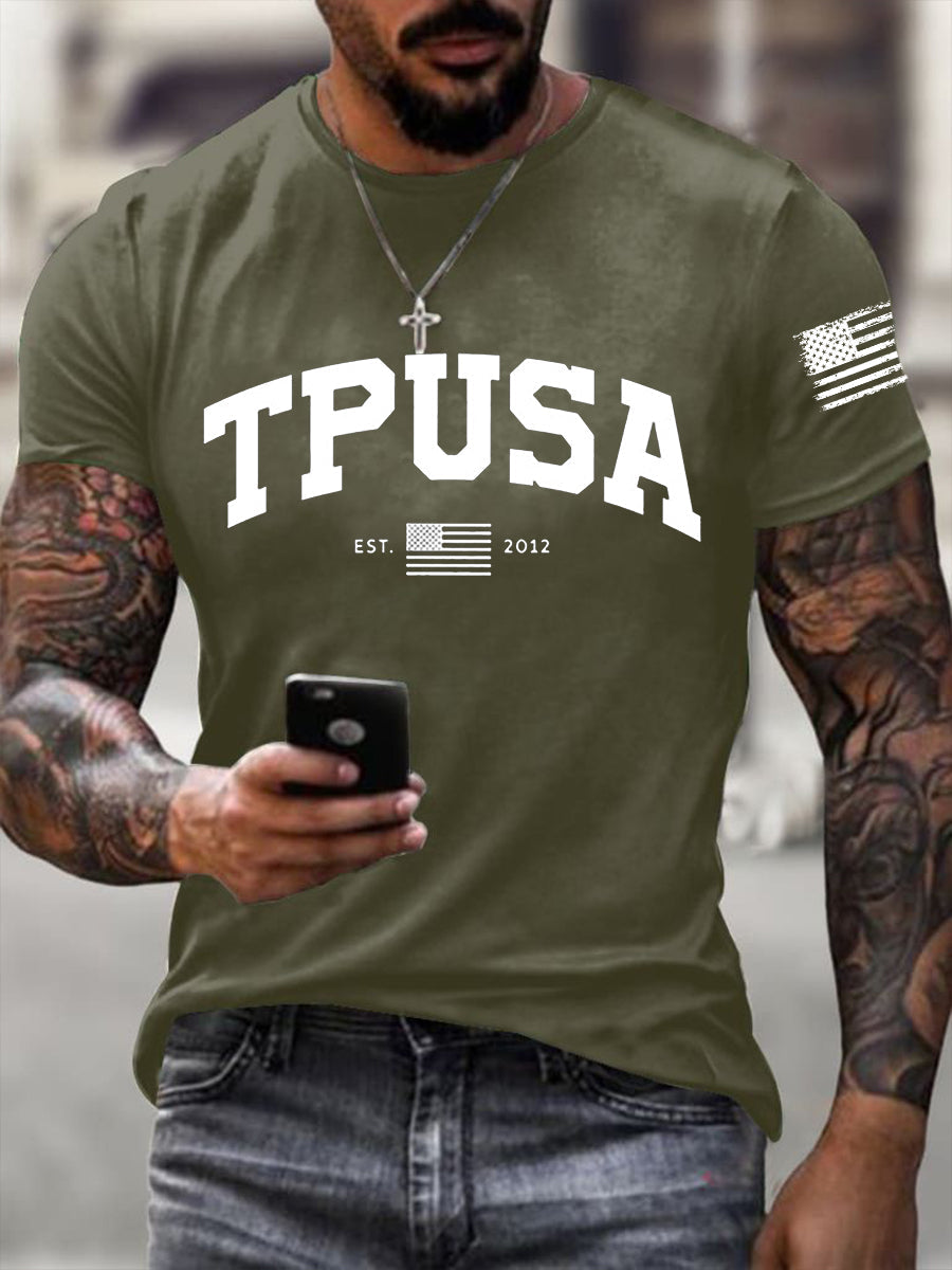 Men's Tpusa Short-sleeved T-shirt