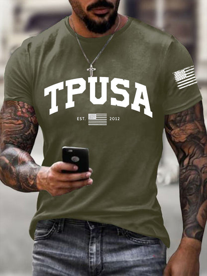 Men's Tpusa Short-sleeved T-shirt