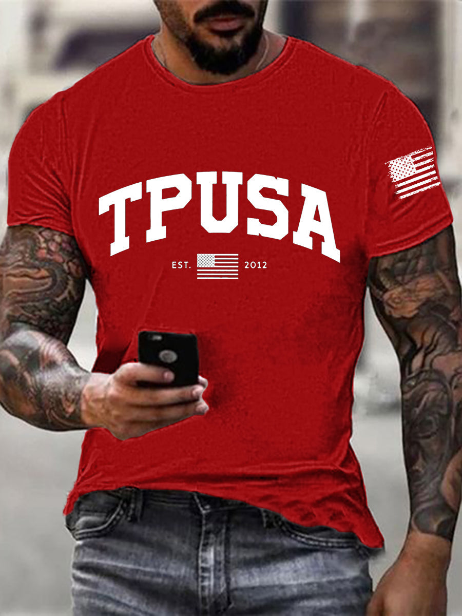 Men's Tpusa Short-sleeved T-shirt