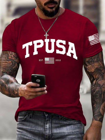 Men's Tpusa Short-sleeved T-shirt
