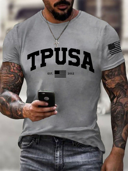 Men's Tpusa Short-sleeved T-shirt