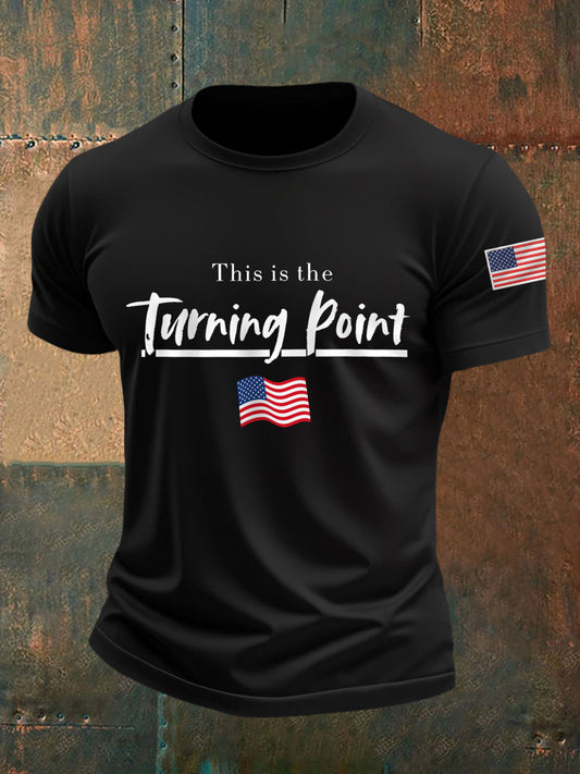 Men's This Is The Turning Point R.I.P Charlie Kirk Tee