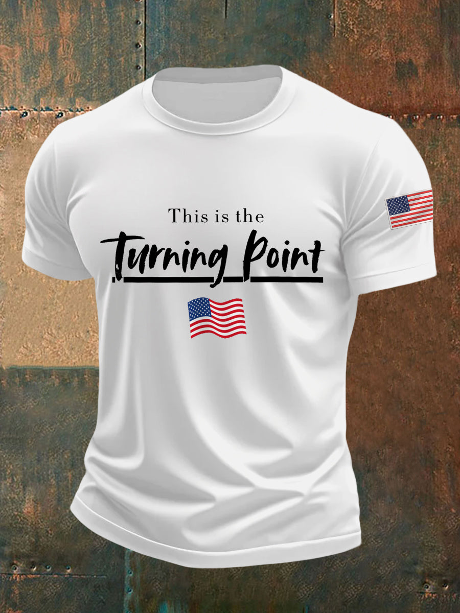 Men's This Is The Turning Point R.I.P Charlie Kirk Tee