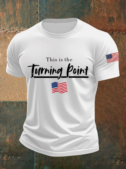 Men's This Is The Turning Point R.I.P Charlie Kirk Tee