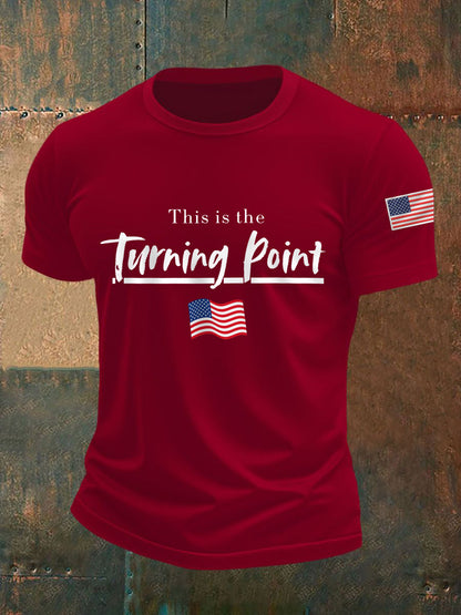 Men's This Is The Turning Point R.I.P Charlie Kirk Tee