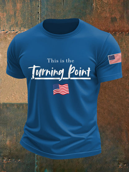 Men's This Is The Turning Point R.I.P Charlie Kirk Tee