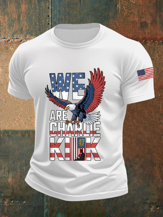 Men's We Are All Charlie Kirk! R.I.P Charlie Kirk Tee