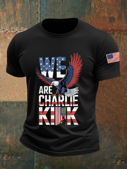 Men's We Are All Charlie Kirk! R.I.P Charlie Kirk Tee