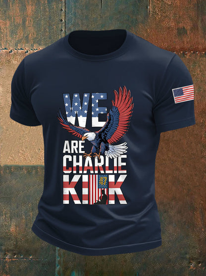 Men's We Are All Charlie Kirk! R.I.P Charlie Kirk Tee