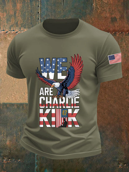 Men's We Are All Charlie Kirk! R.I.P Charlie Kirk Tee