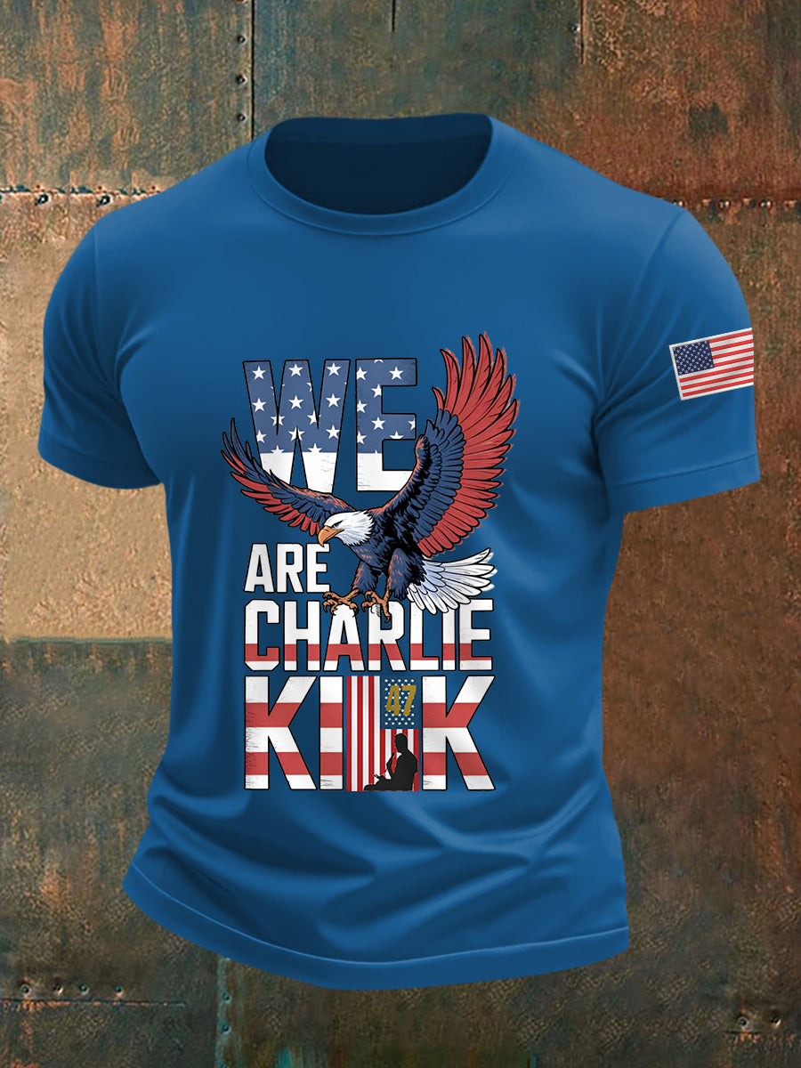 Men's We Are All Charlie Kirk! R.I.P Charlie Kirk Tee