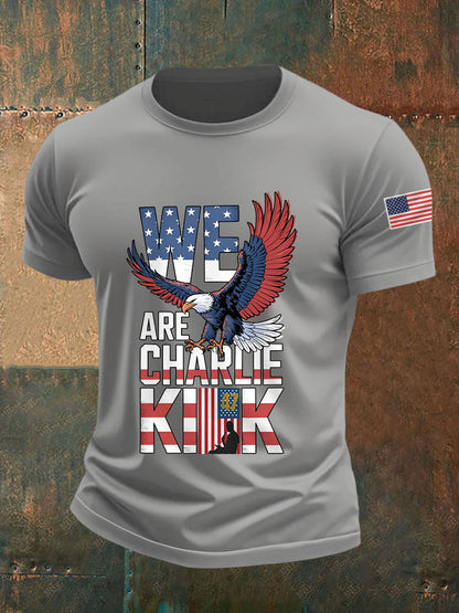 Men's We Are All Charlie Kirk! R.I.P Charlie Kirk Tee