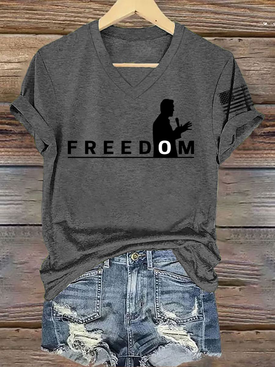 Women's FREEDOM Short Sleeve T-Shirt