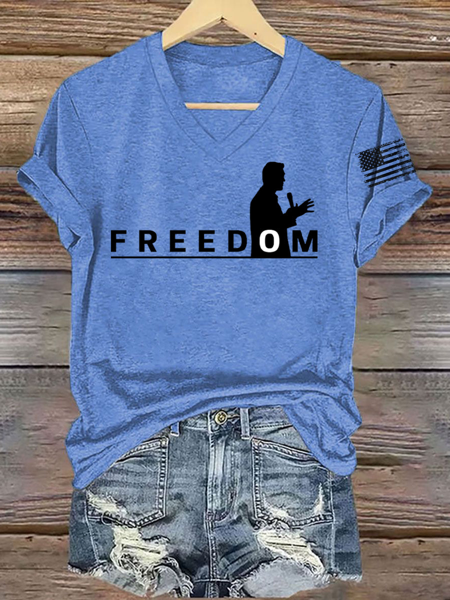 Women's FREEDOM Short Sleeve T-Shirt