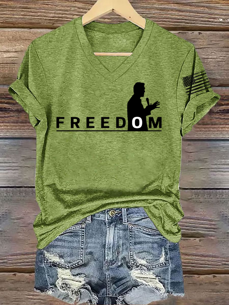 Women's FREEDOM Short Sleeve T-Shirt