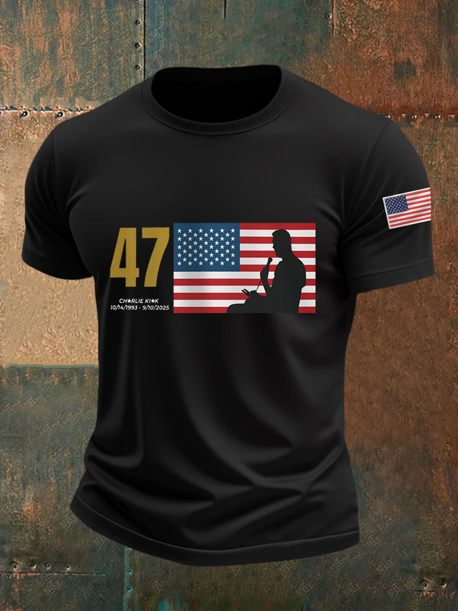 Men's R.I.P Charlie Kirk Tee
