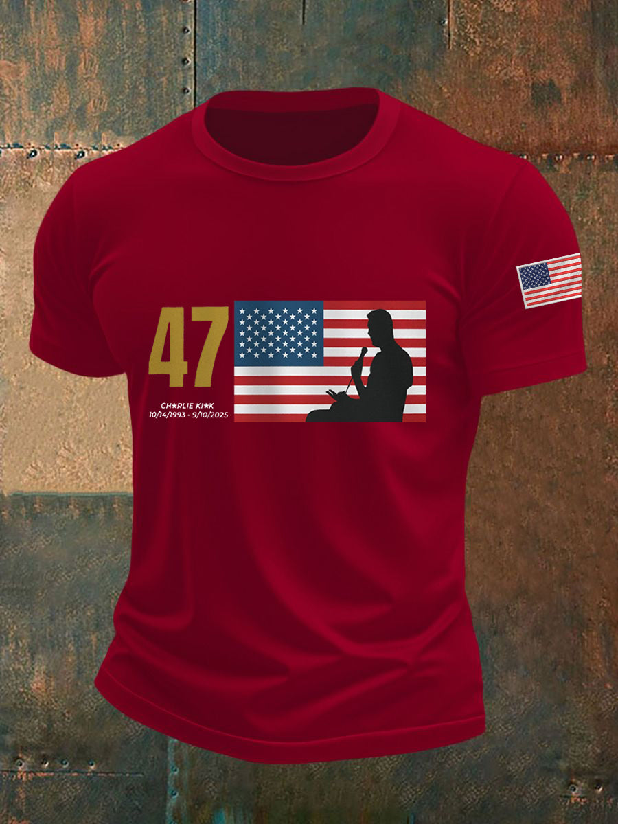 Men's R.I.P Charlie Kirk Tee