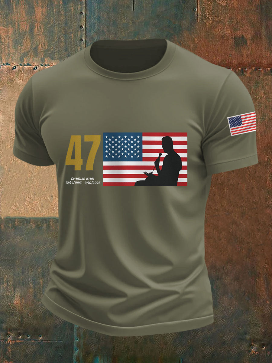 Men's R.I.P Charlie Kirk Tee